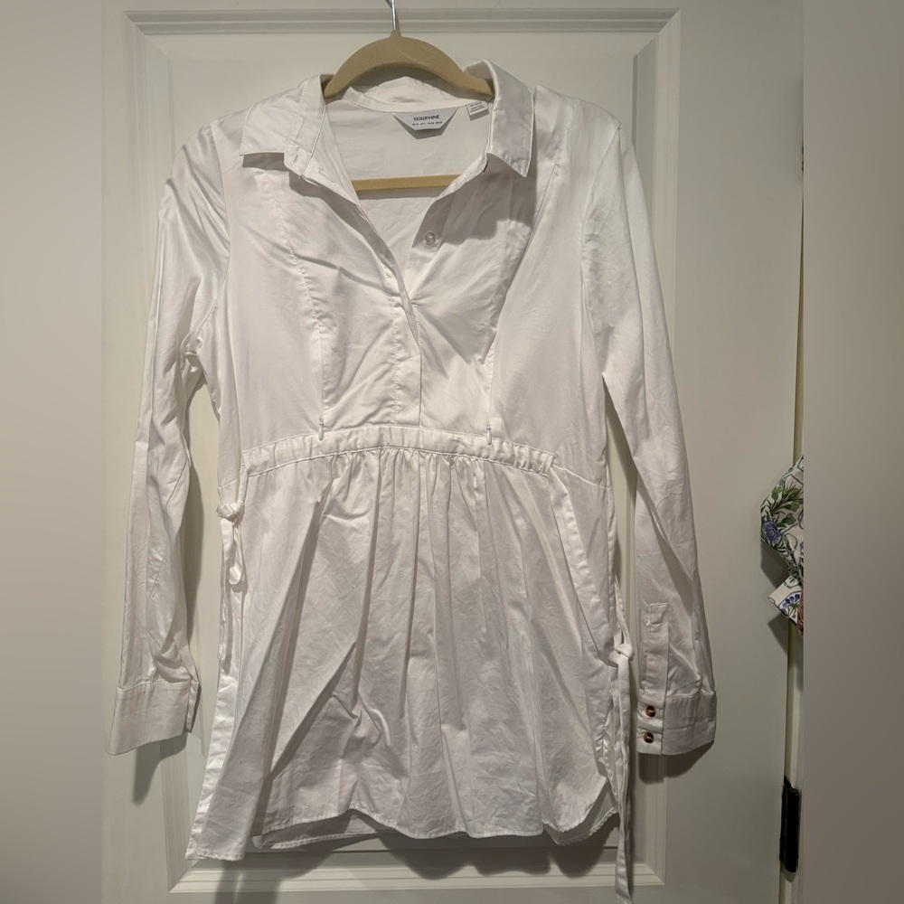 Maternity Button Down - image 5